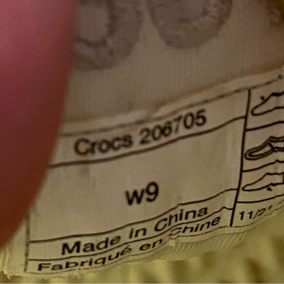 Crocs literide 360 pacer Womens size 9 shoes white athletic running sneakers - Picture 8 of 8